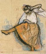 Russian Dancer Edgar Degas